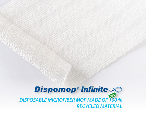 New disposable microfiber mop Dispomop Infinite
